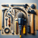 alt_text: Cover art showing tools and a microphone, symbolizing a podcast about a repair community's change.
