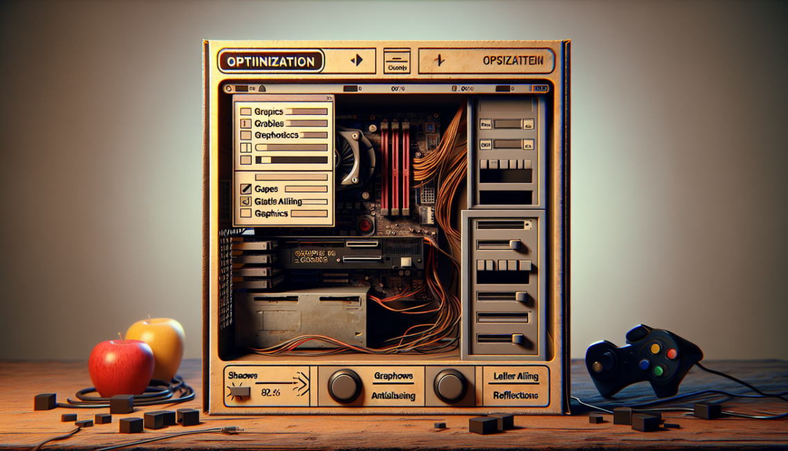alt_text: Gamer enjoying enhanced visuals with optimized performance settings for a smoother experience.