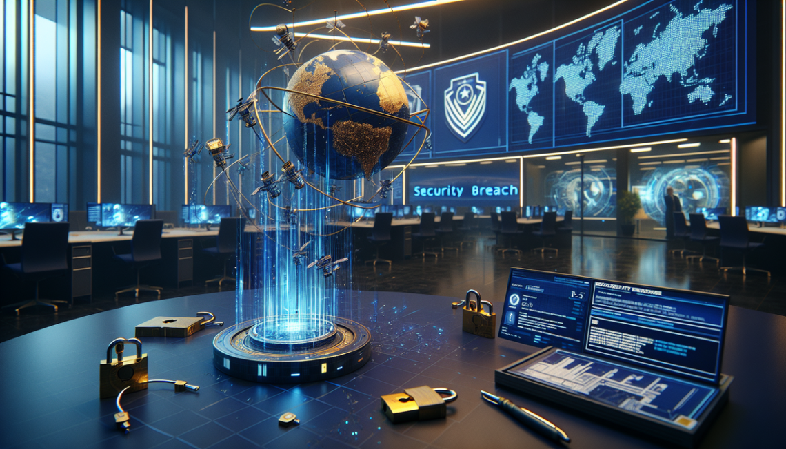 alt_text: "ESA breach alarms security; satellites and data at risk."