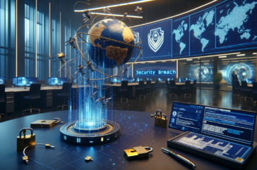 alt_text: "ESA breach alarms security; satellites and data at risk."