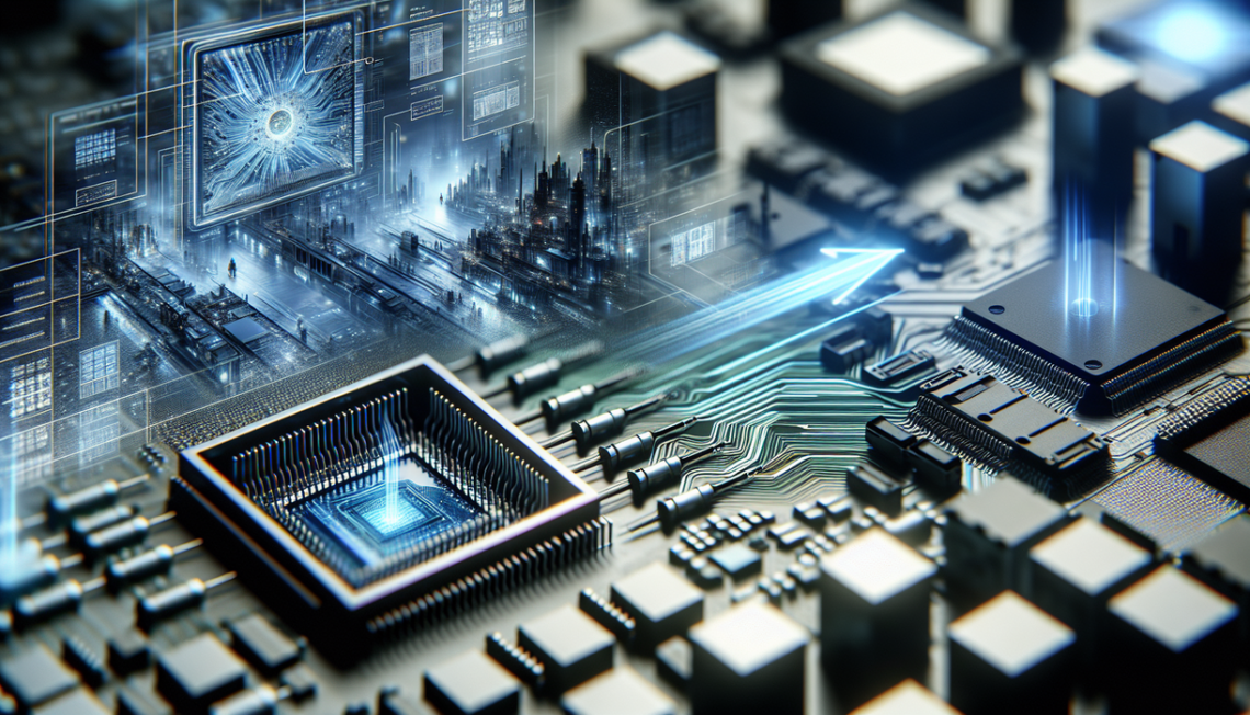 alt_text: "TSMC vs Intel compete fiercely in the chip technology race, highlighted in a tech news feature."