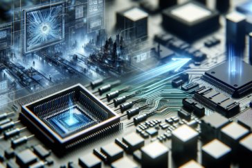 alt_text: "TSMC vs Intel compete fiercely in the chip technology race, highlighted in a tech news feature."