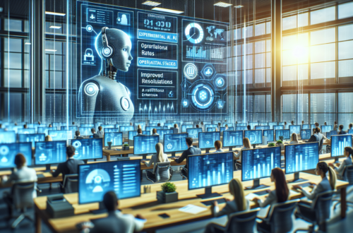 **alt_text:** Zendesk promoting AI service innovations against a futuristic technological backdrop.