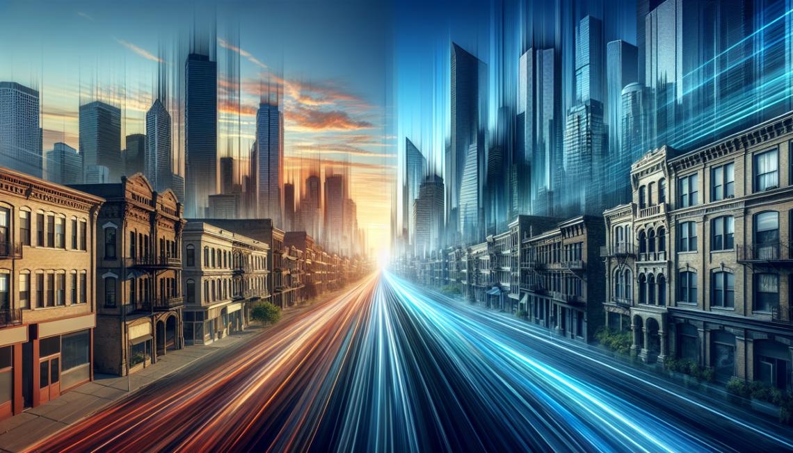 alt_text: Organized workstation with ergonomic chair, dual monitors, cable management, and minimalist decor.