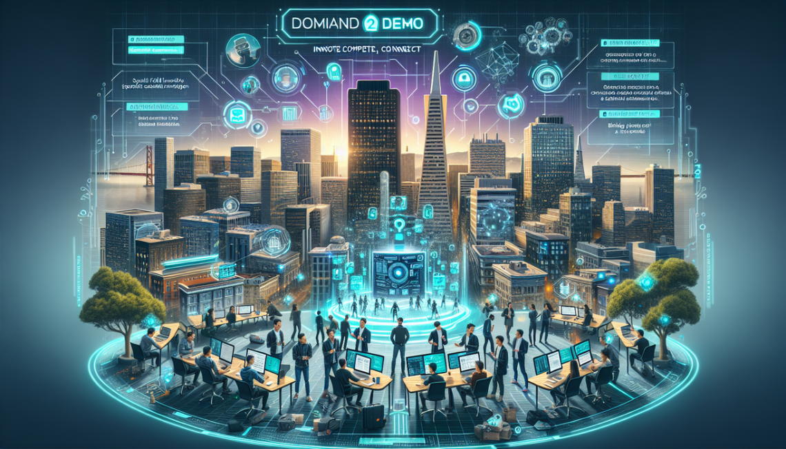 alt_text: A vibrant hackathon banner that reads "Content Context Hackathon: Domains Meet AI."