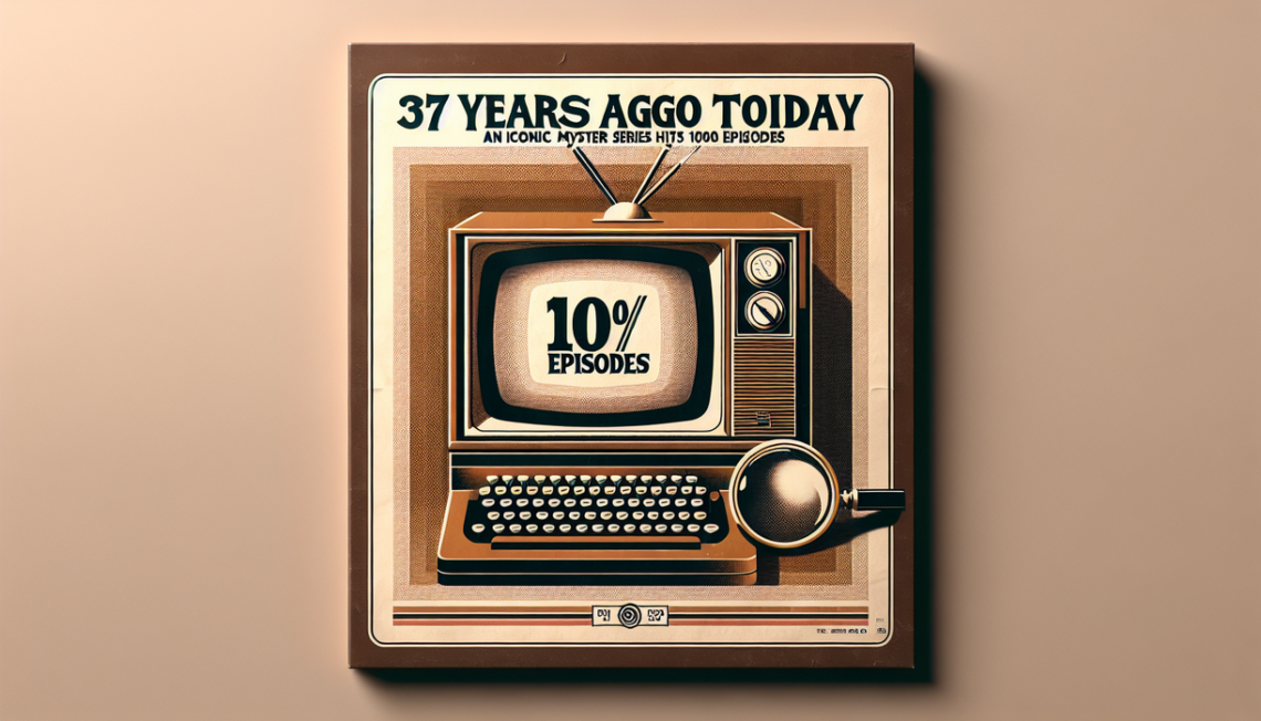 "alt_text": "Angela Lansbury's character celebrates 100 episodes of solving mysteries in 'Murder She Wrote'."