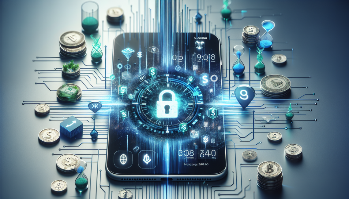 alt_text: "Visualizing real-time analytics in financial apps on digital screens."