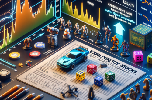 alt_text: Toy blocks labeled with stock symbols on a table, questioning market opportunity or illusion.