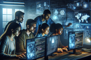 alt_text: A digital padlock on a circuit board symbolizes cybersecurity under pressure.