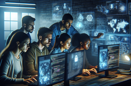 alt_text: A digital padlock on a circuit board symbolizes cybersecurity under pressure.