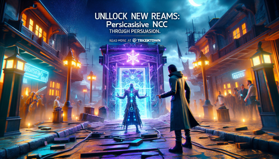 alt_text: Fortnite characters engage with AI-powered NPCs in a futuristic setting.